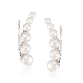 From Classic to Contemporary: Designs for Adorning Your Lobes with White Pearls