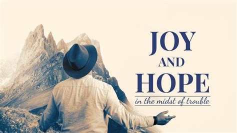 From Desolation to Joy: A Journey of Hope and Transformation