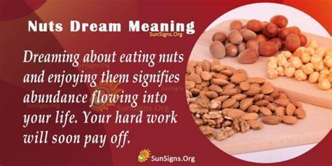 From Nutty Fantasies to Real-Life Symbolism: How Dreams of Nuts Reflect Our Deepest Desires