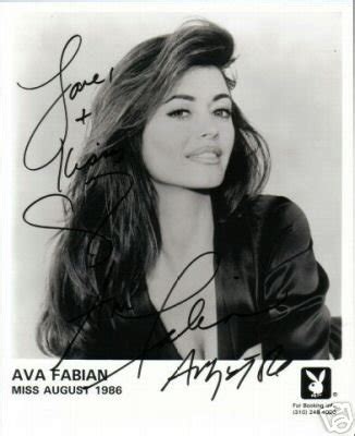 From Playboy Playmate to Icon: Ava Fabian's Legacy