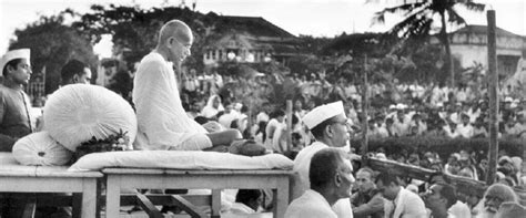 Gandhi's role in Indian independence movement