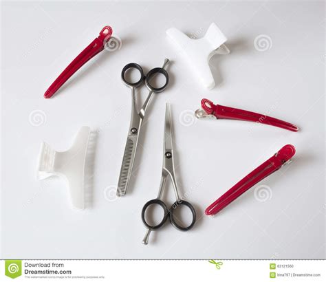 Gather the Right Tools: Scissors, Comb, and Clips