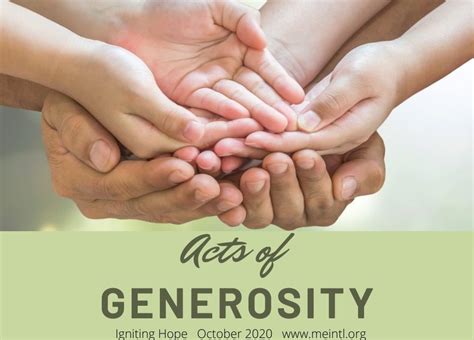 Generosity and Social Engagement