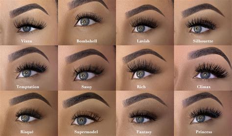 Get a Stunning Look with a Variety of Eyelash Styles