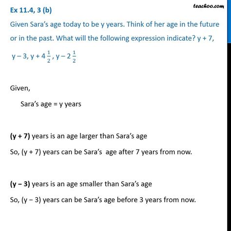 Get to Know Sara's Age