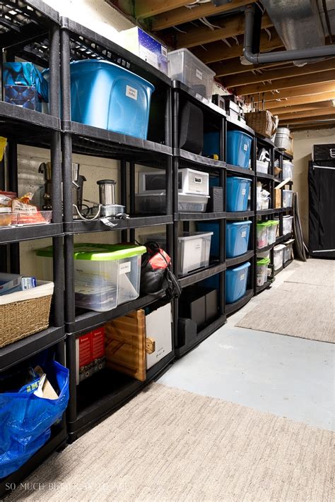 Getting Started: Organizing Your Basement