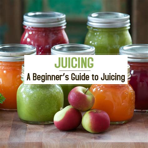 Getting Started with Juicing: A Beginners' Primer