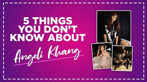 Getting to Know Angeli Khang