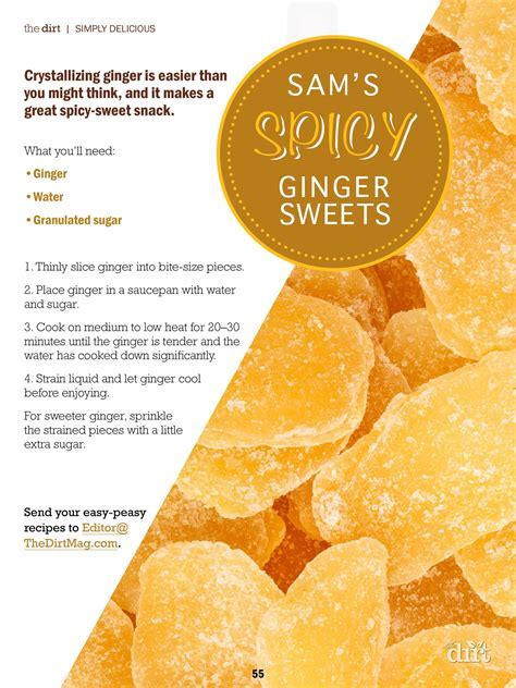 Ginger Sweets: A Brief Biography