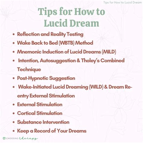 Harnessing the Magic: Practical Tips for Lucid Dreaming