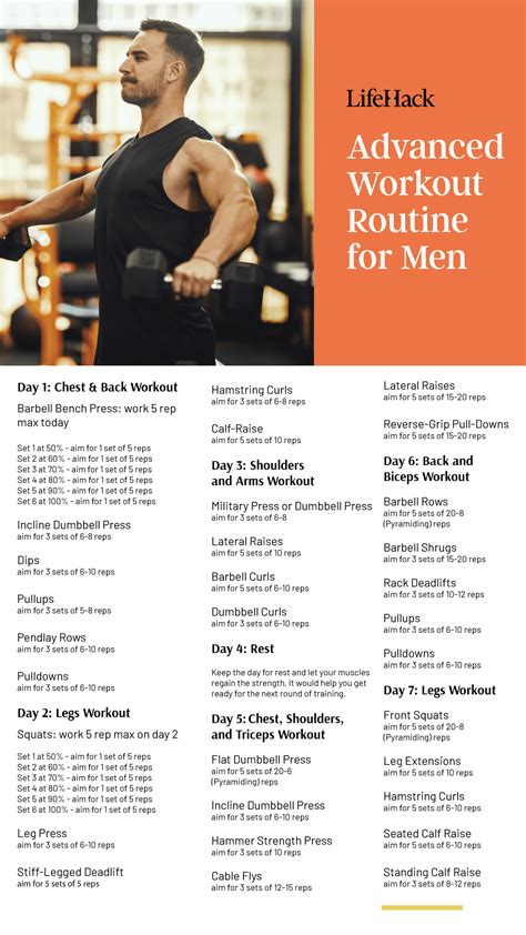 Health and fitness routine