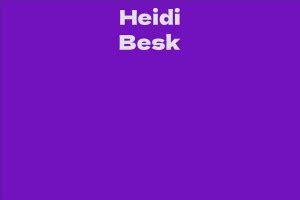 Heidi Besk's Acting and Modeling Career Highlights