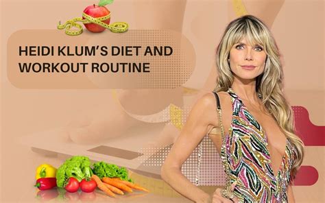 Heidi Hollywood's Fitness and Diet Routine