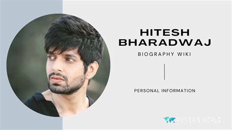 Height Details of Hitesh Bharadwaj