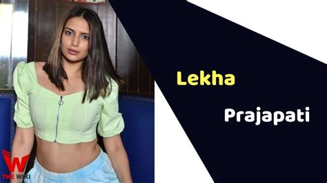 Height of Lekha Prajapati: Is She Tall?