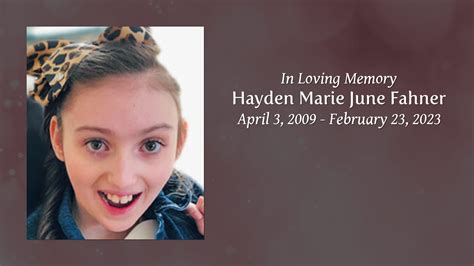 Highlights and Achievements of Hayden Marie