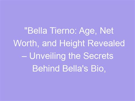 How Old is Bella Bio? Age Revealed