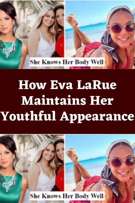 How she maintains her youthful appearance