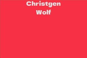 Impact of Christgen Wolf's Contributions