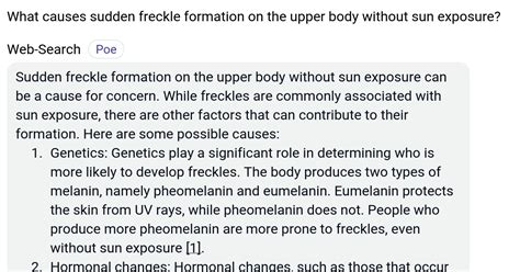 Impact of Sun Exposure on Freckle Formation