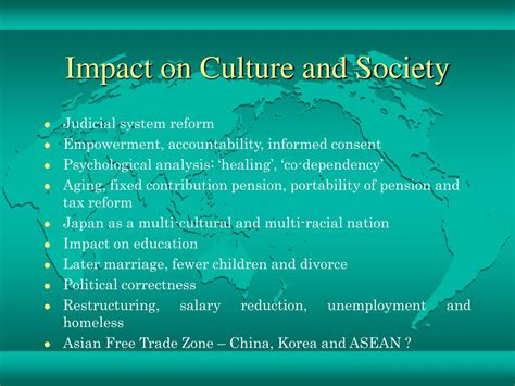 Impact on Society and Culture