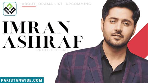 Imran Ashraf's Acting Journey: A Timeline