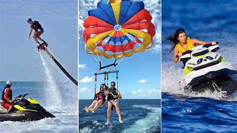 Indulge in the Excitement of Water Sports and Thrilling Adventure Activities