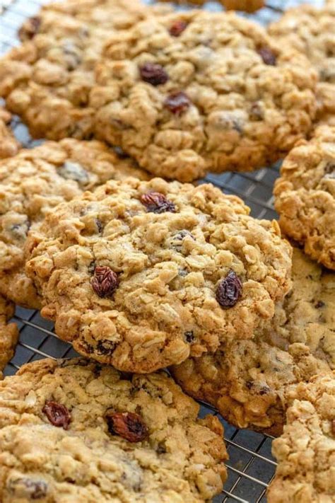 Indulge in the traditional goodness of Classic Oatmeal Raisin Cookies