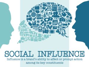 Influence on followers and online community