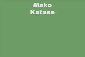 Inside Look at Mako Katase's Career