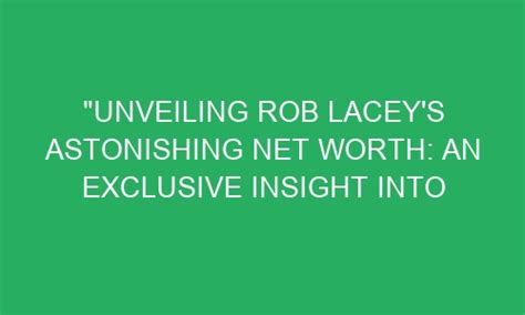 Insight into Lacey Noir's Wealth