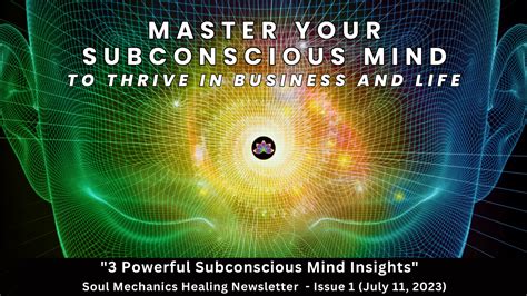 Insights into the Subconscious Mind