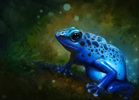 Inspiration and Creativity: Exploring Blue Frogs in Art and Literature