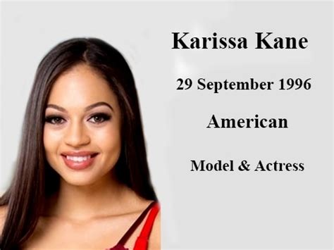 Interesting Tidbits and Amusing Details About Karissa Kane