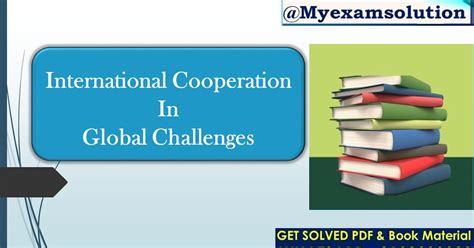 International Cooperation: Addressing a Global Challenge