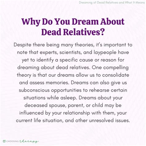 Interpreting Dreams of Death: Seeking Guidance or Closure?