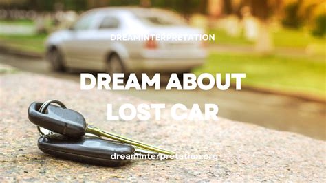 Interpreting the Significance of Misplaced Vehicles in Dreams