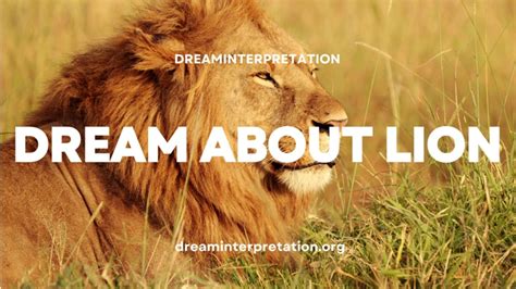 Interpreting the Symbolic Significance of Dreaming about Lions in Aquatic Environments