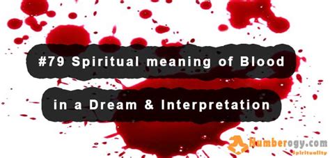 Interpreting the Symbolism of Blood in Dreams