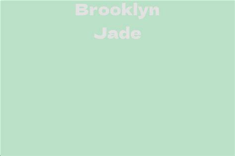 Investigating Brooklyn Jade's net worth and assets