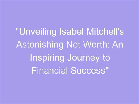 Isabel Caruso's Journey to Success