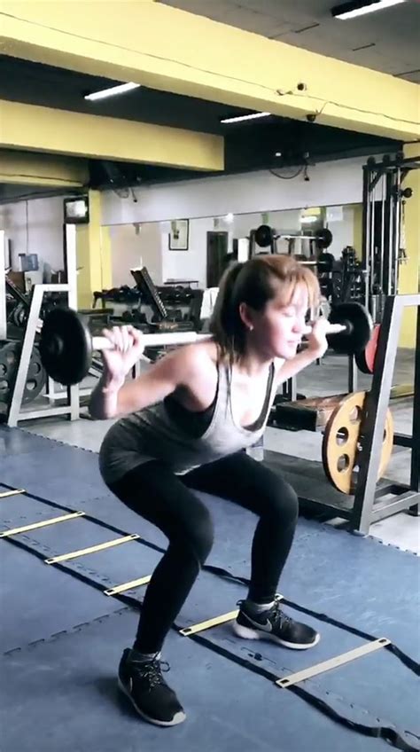 Julie Ann More's physique and workout regimen