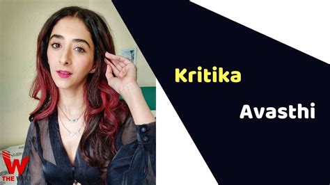 Kritika Avasthi's influence on her fans and followers