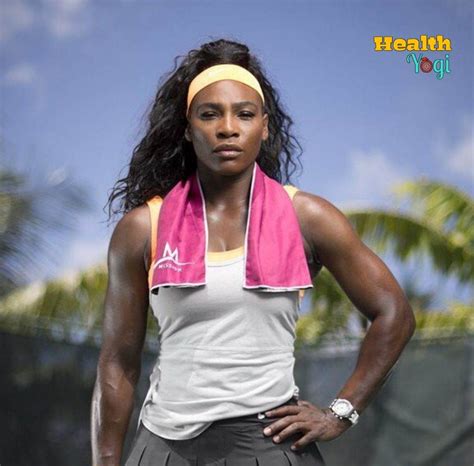 Learn More About Serena's Exercise Regimen and Dietary Plan