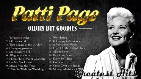 Legacy of Patty Page in Music