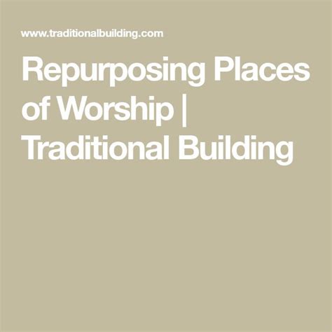 Legal Matters: Understanding the Regulations and Permits Involved in Repurposing a Place of Worship