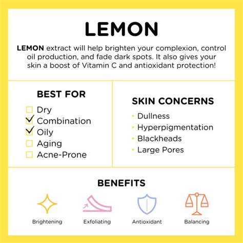 Lemons in Skincare: Unleashing the Potent Ingredient for Vibrant Complexion