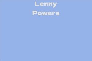 Lenny Powers's Career Achievements