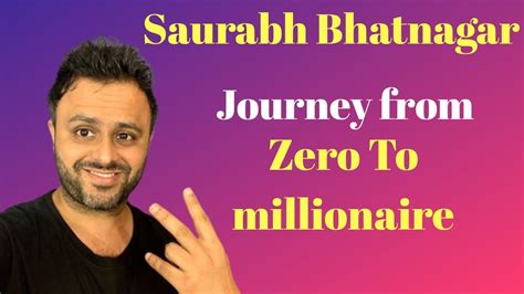 Lessons to Learn from Saurabh Bhatnagar's Journey