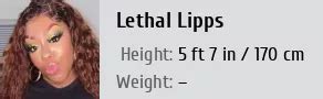 Lethal Lipps: Figure and Measurements